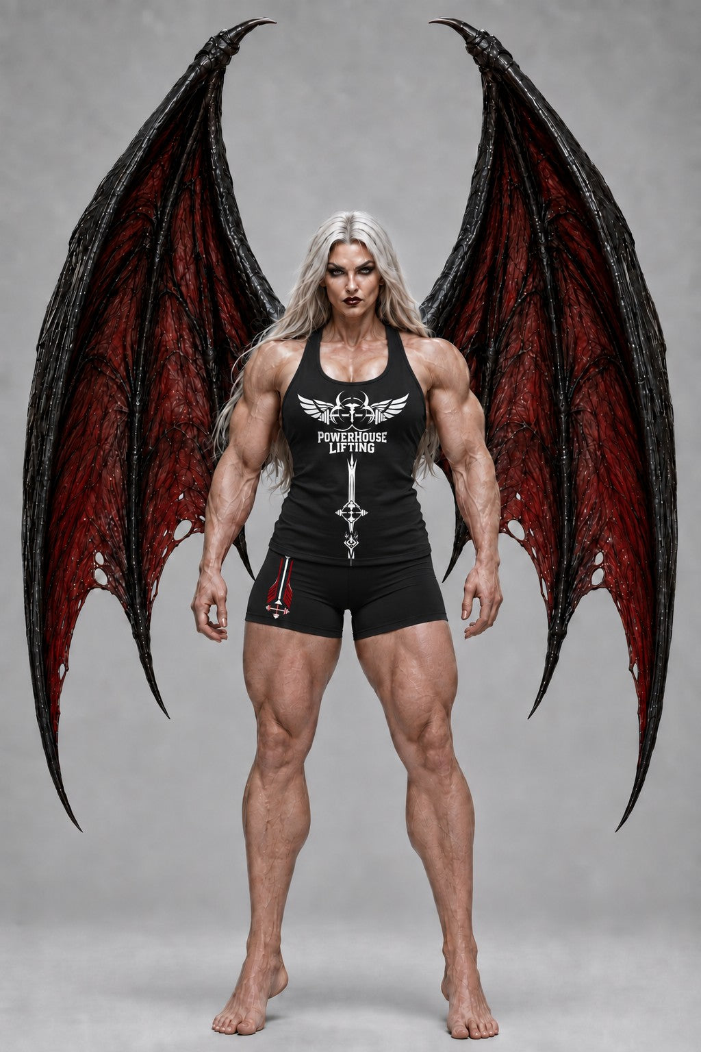 Crimson Hazard Racerback Tank product photo 1