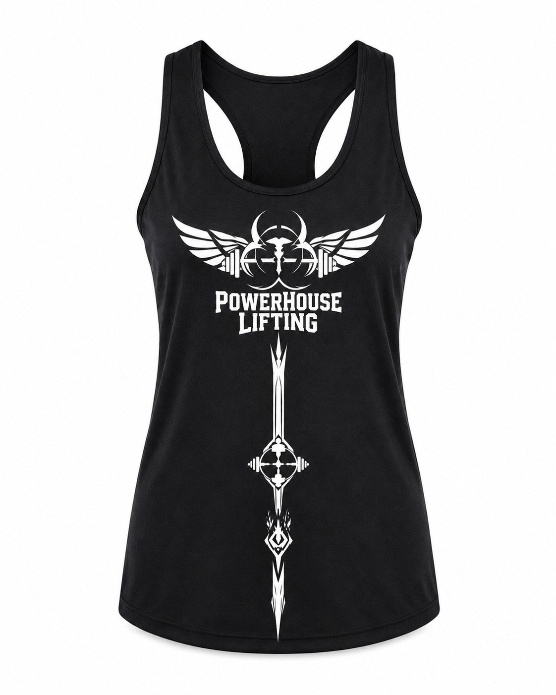 Crimson Hazard Racerback Tank product photo 2