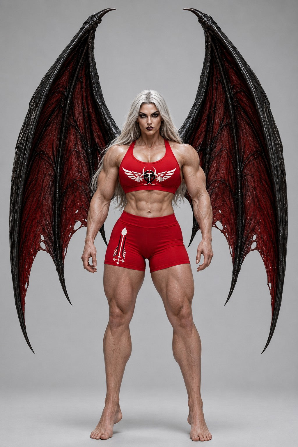 Crimson Hazard Shorts product photo 1