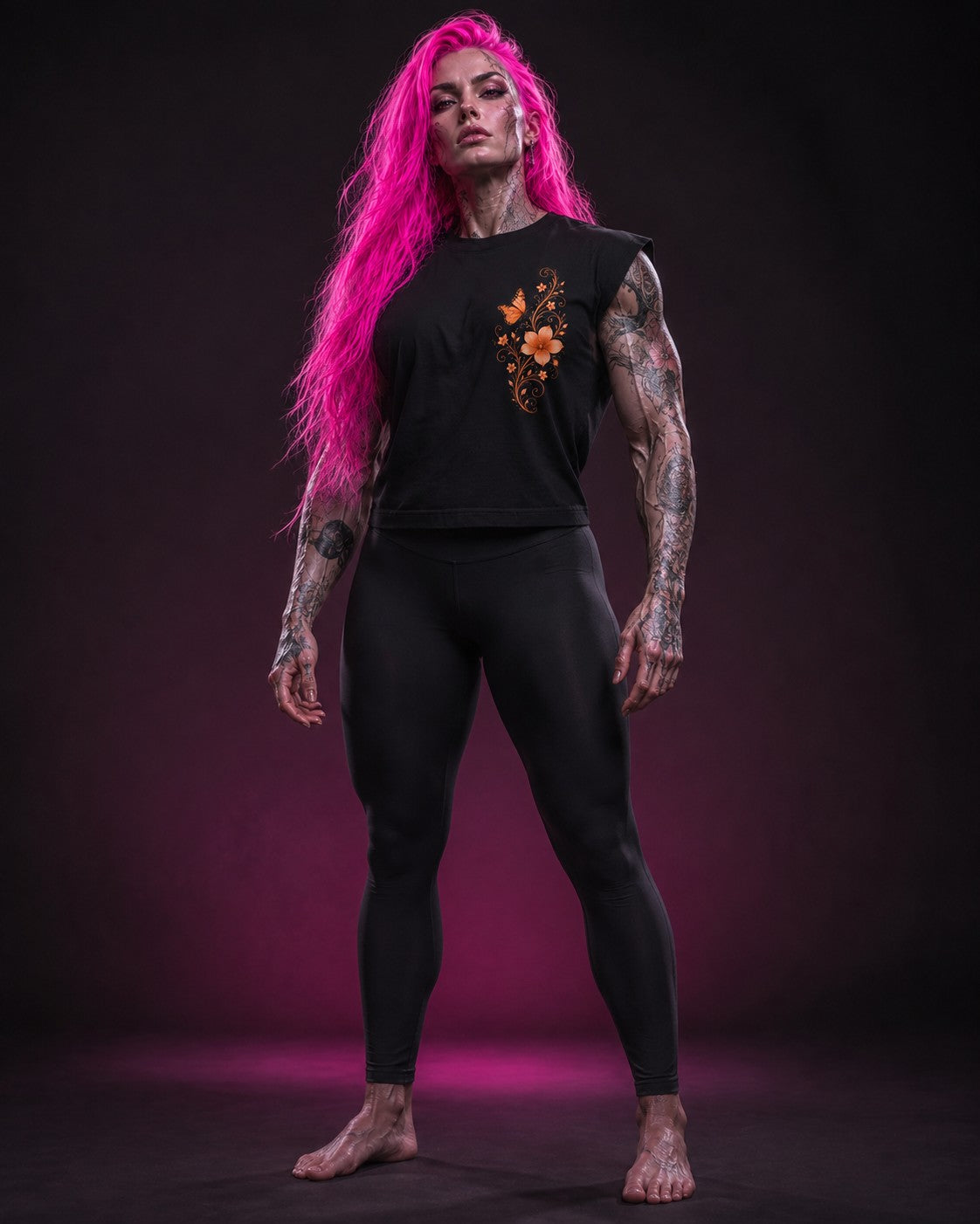 Emberwing Bloom Crop Top product photo 4