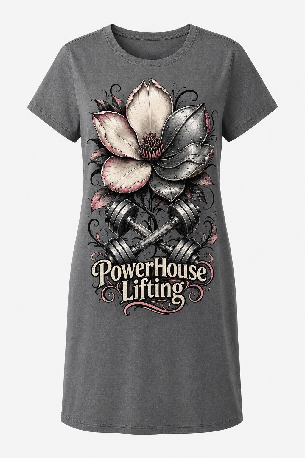 Iron Bloom V-Neck Tee product photo 5
