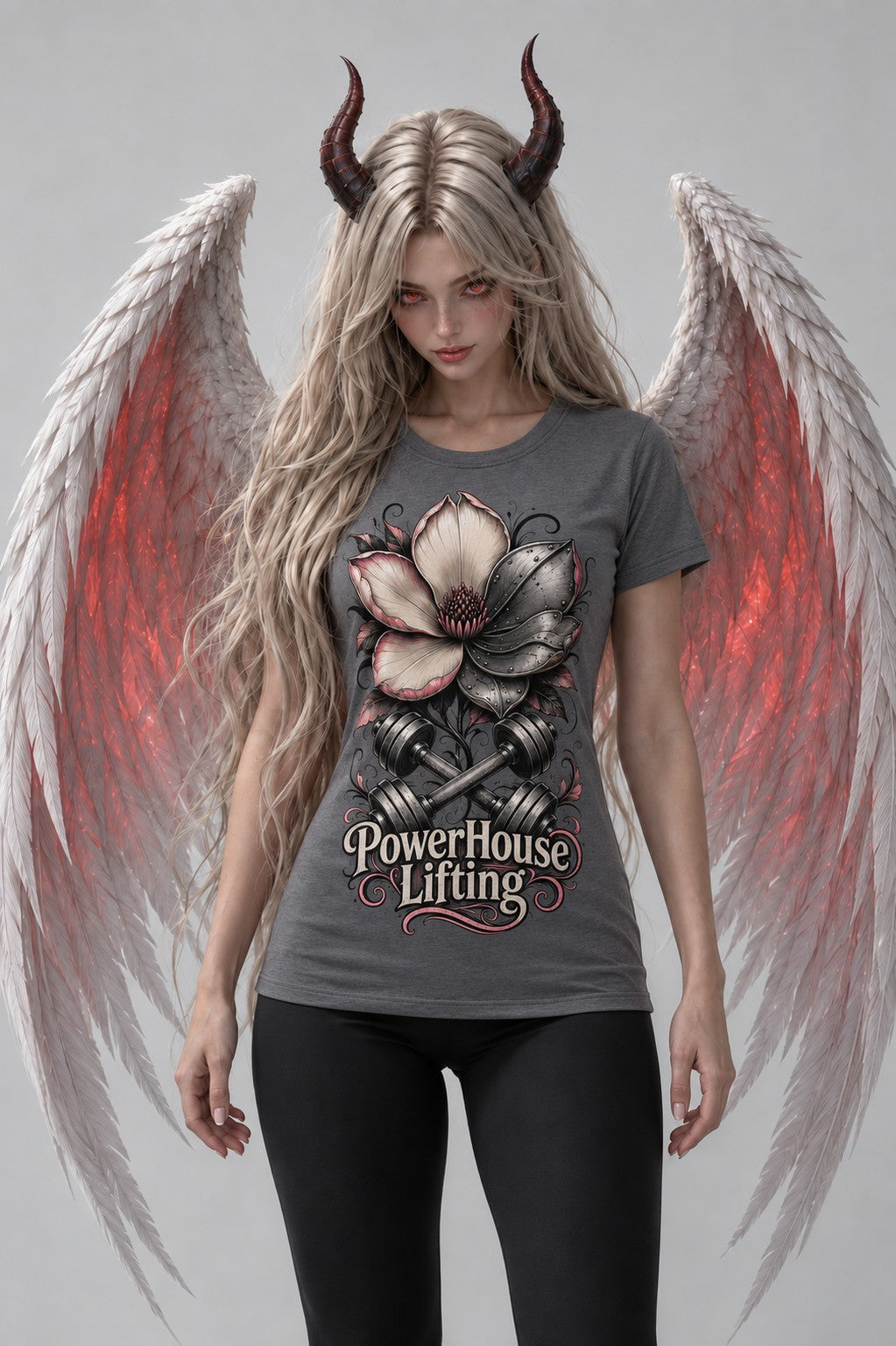 Iron Bloom V-Neck Tee product photo 10