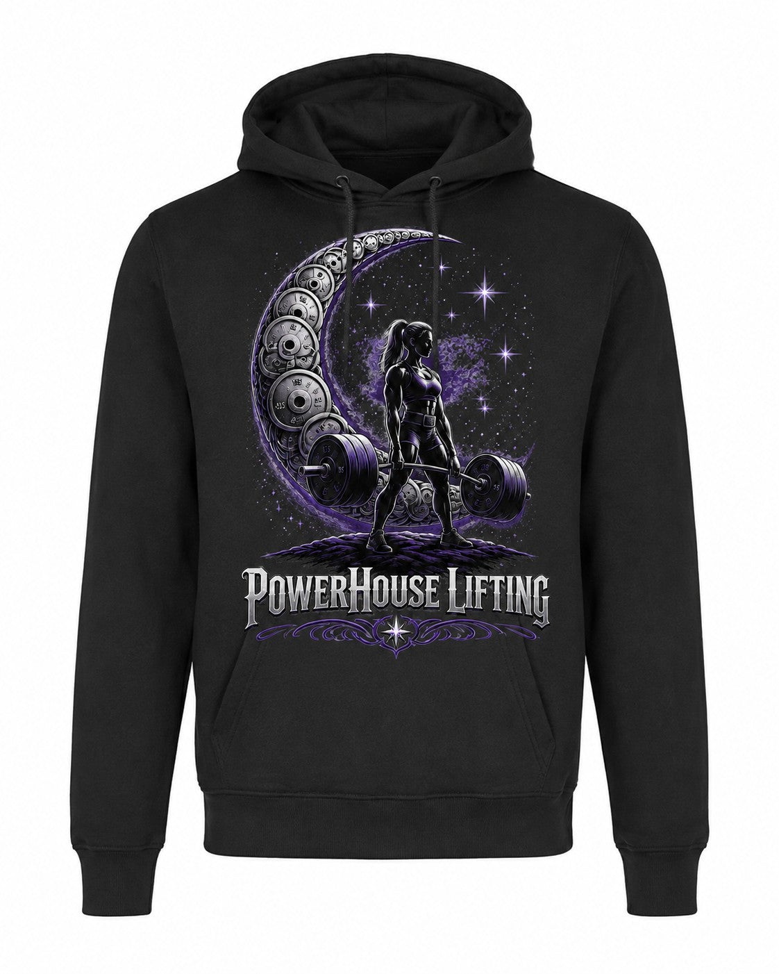 Quasara Iron Eclipse Hooded Sweatshirt product photo 2